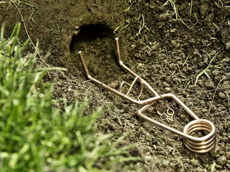 Pièges mécaniques à taupes utilisés par notre taupier à Oyré